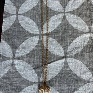 Sarah Coventry Gold Tone Sea Shell Necklace